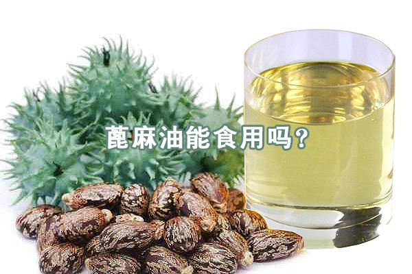 蓖麻油能食用嗎？