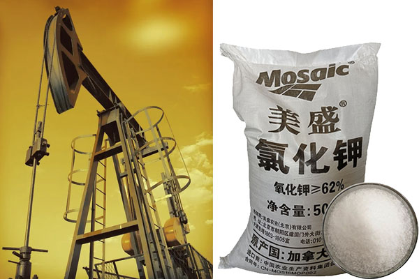 氯化鉀在油田泥漿中的作用