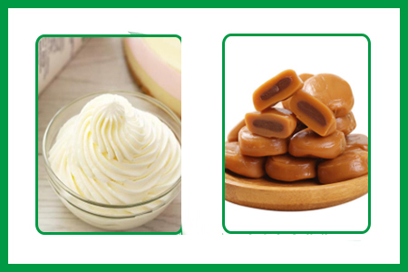 司盤在淡奶油和太妃糖的應(yīng)用